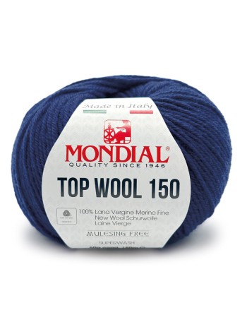 Lana Top Wool 150 Blu reale...