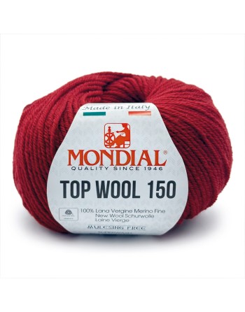 Lana Top Wool 150 Bordeaux 808